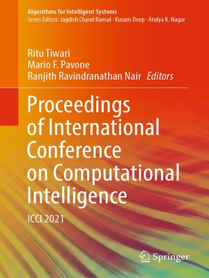 cover image of Proceedings of International Conference on Computational Intelligence